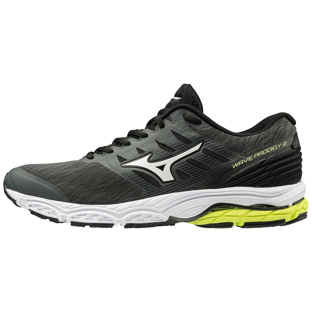 Panske Bezecke Topanky Mizuno WAVE PRODIGY 2 Čierne/Biele Vypredaj EQIV49362